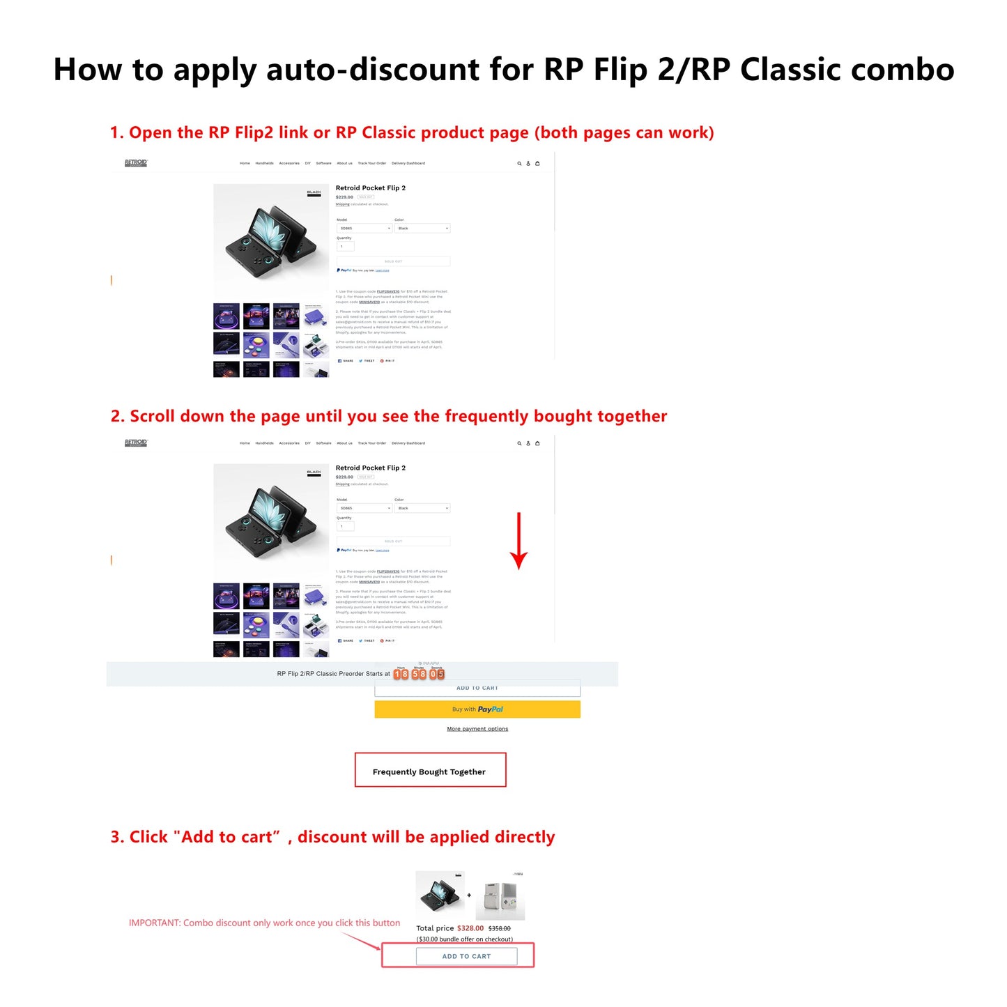 Retroid Flip 2 Handheld