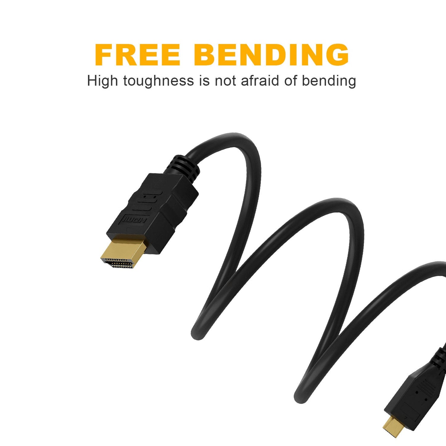 Micro HDMI to HDMI Adapter Cable (Male to Male)