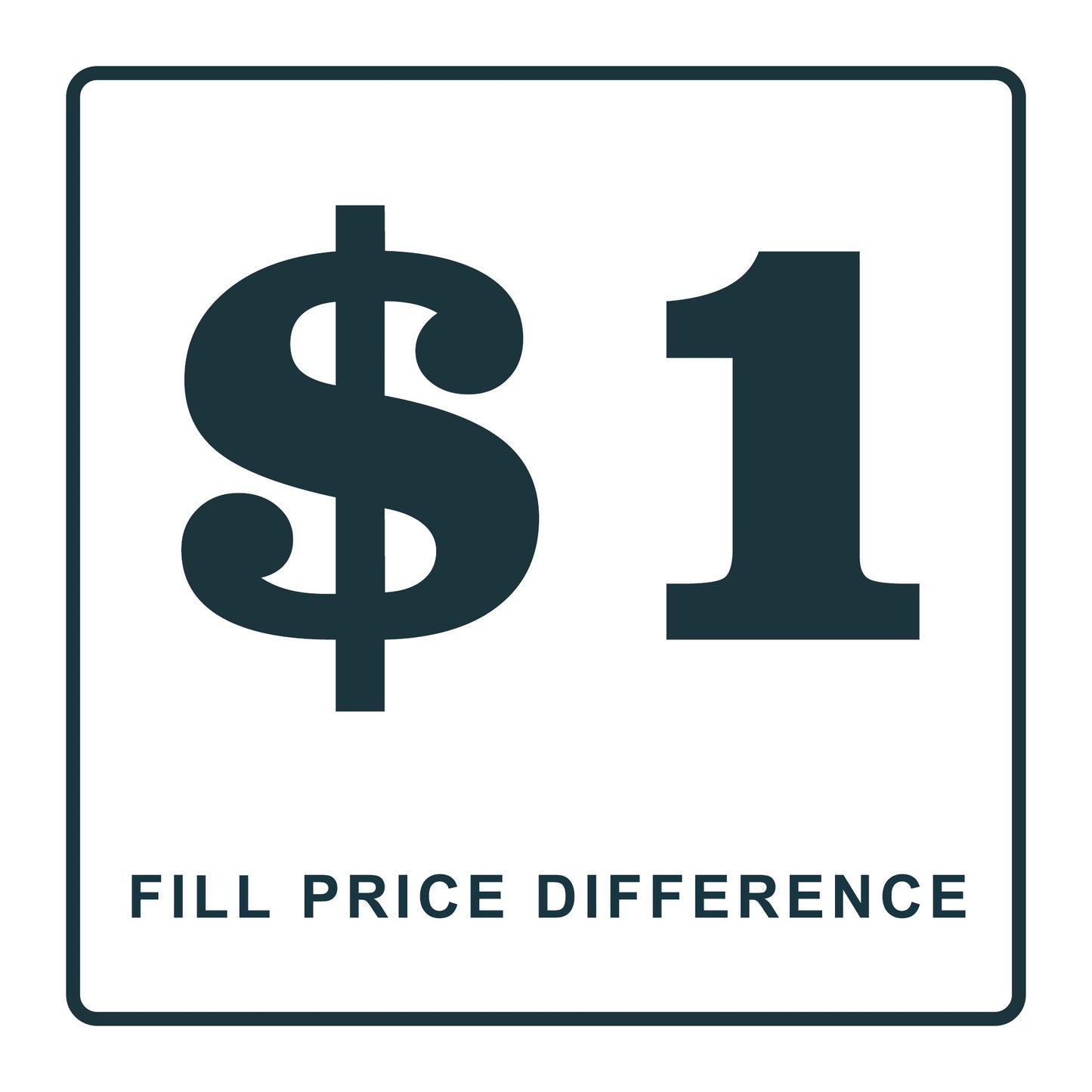 Fill Price Difference