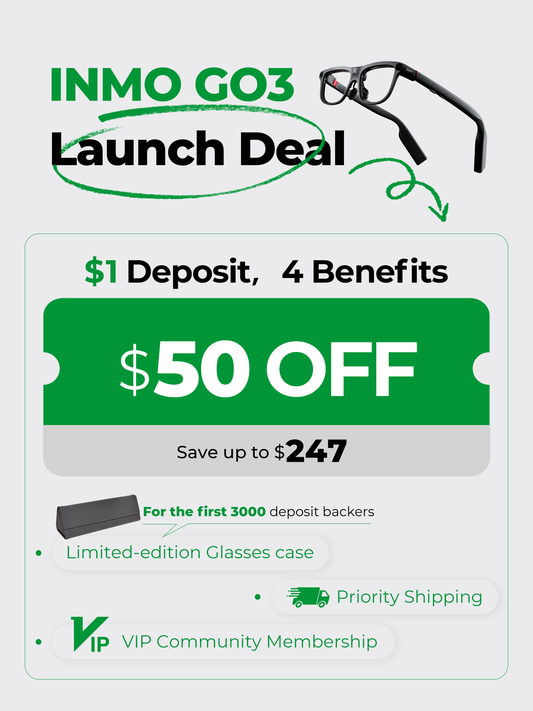 INMO Go3 Kickstarter Pre-order 1$ Deposit