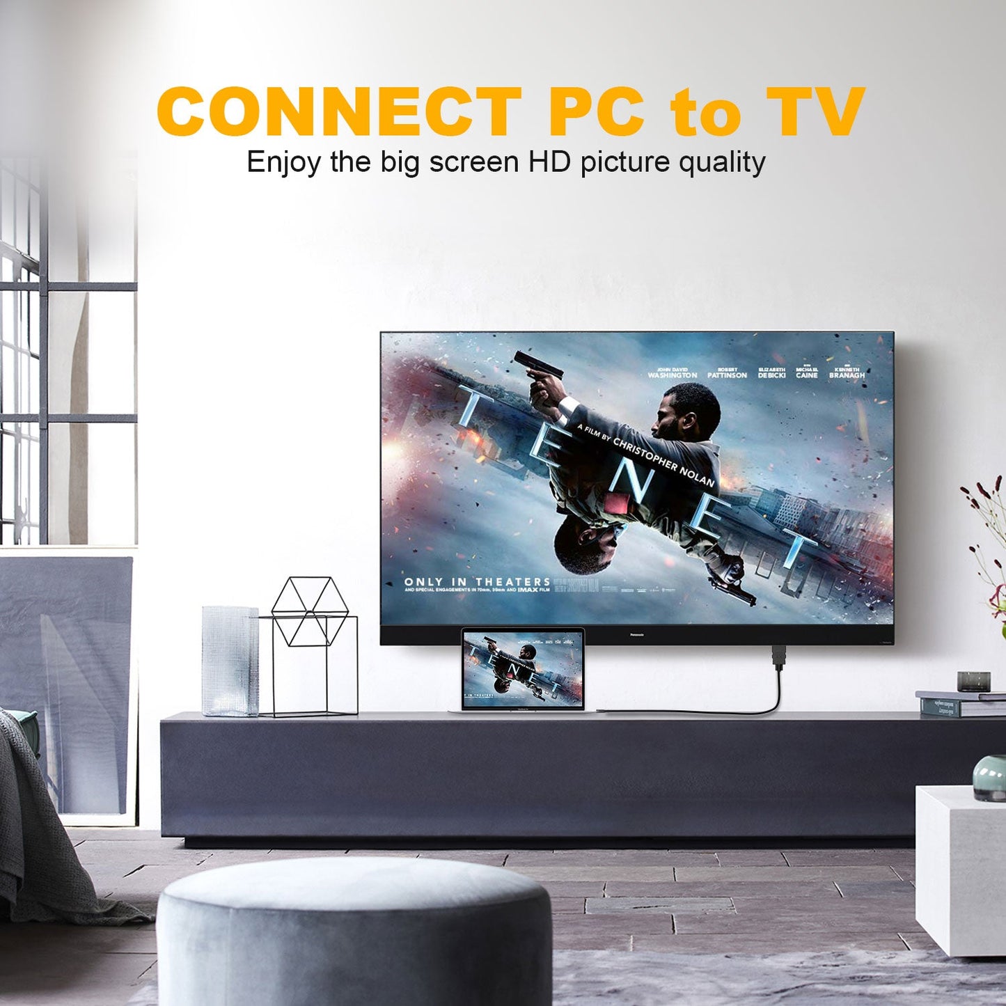 Micro HDMI to HDMI Adapter Cable (Male to Male)